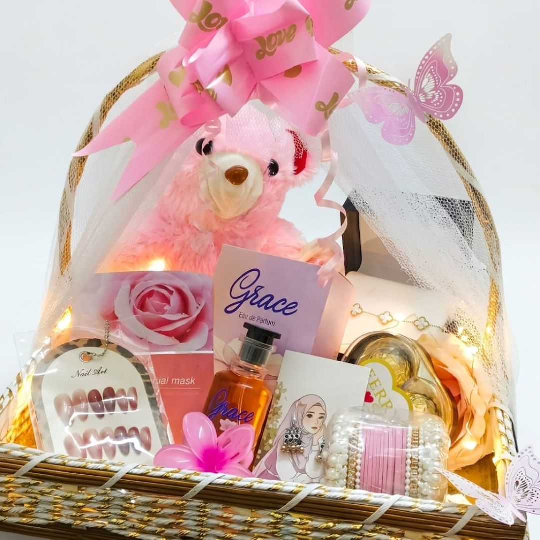 Pink Eid Basket